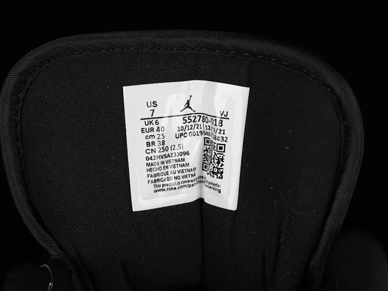 All categories Air Jordan Jordan series basketball shoes Air Jordan 1 Low Air Jordan 1 Low "New Emerald" AJ1 Joe 1 black and white gray 552780-018